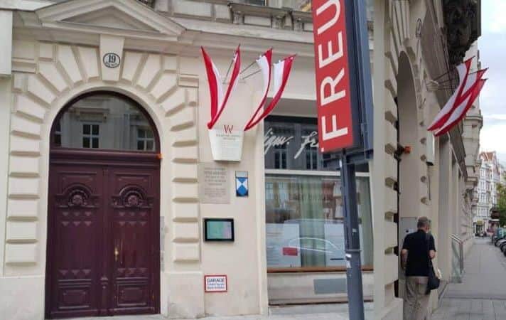 Freud Museum. Vienna, Berggasse 9