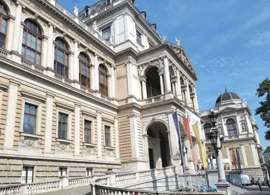 Sigmund Freud. A Short Biography. Front façade of the University of Vienna. This is an important institution of education in Freud's biography.